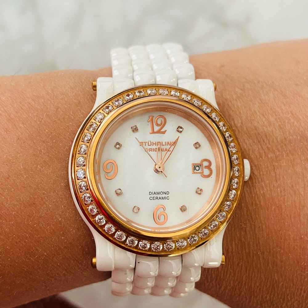 STUHRLING watch with Diamonds